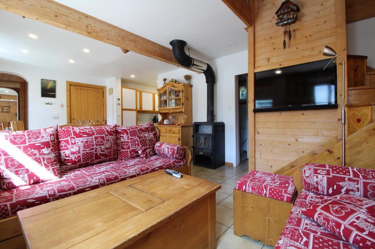 Charming 4-Bed Chalet, Mountain Views, Double Garage, Ev Point Vila Flaine Exterior foto