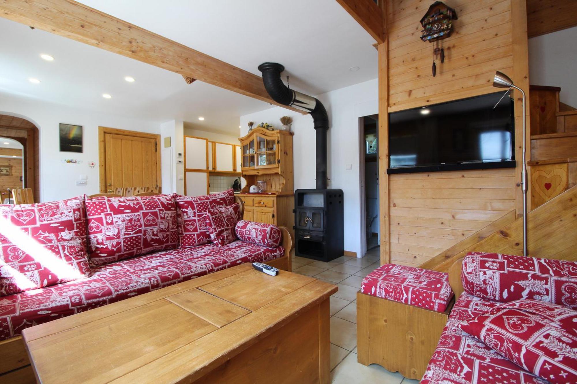 Charming 4-Bed Chalet, Mountain Views, Double Garage, Ev Point Vila Flaine Exterior foto