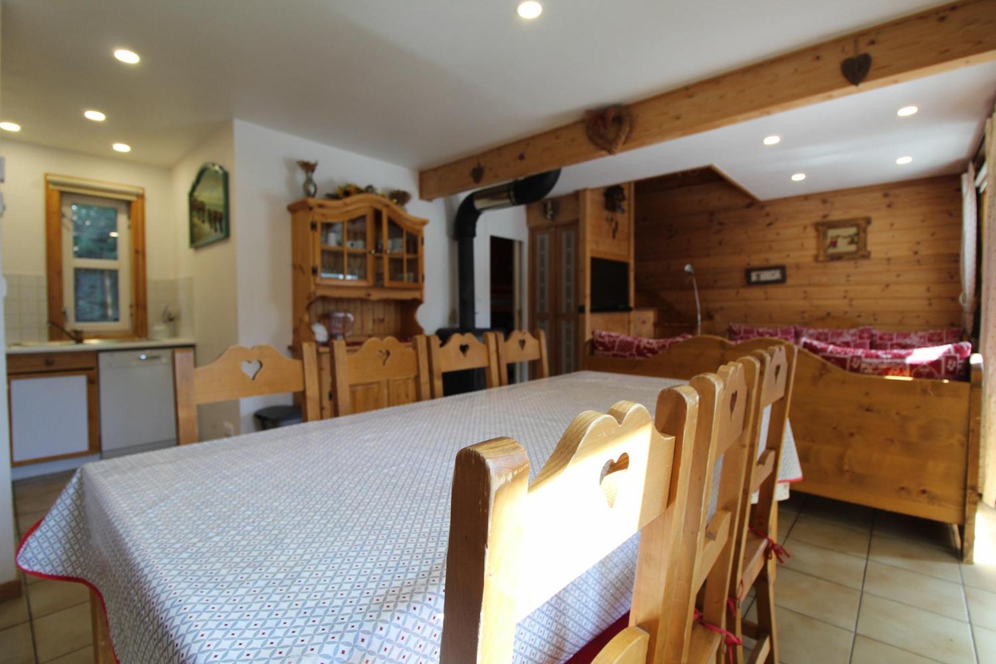 Charming 4-Bed Chalet, Mountain Views, Double Garage, Ev Point Vila Flaine Exterior foto