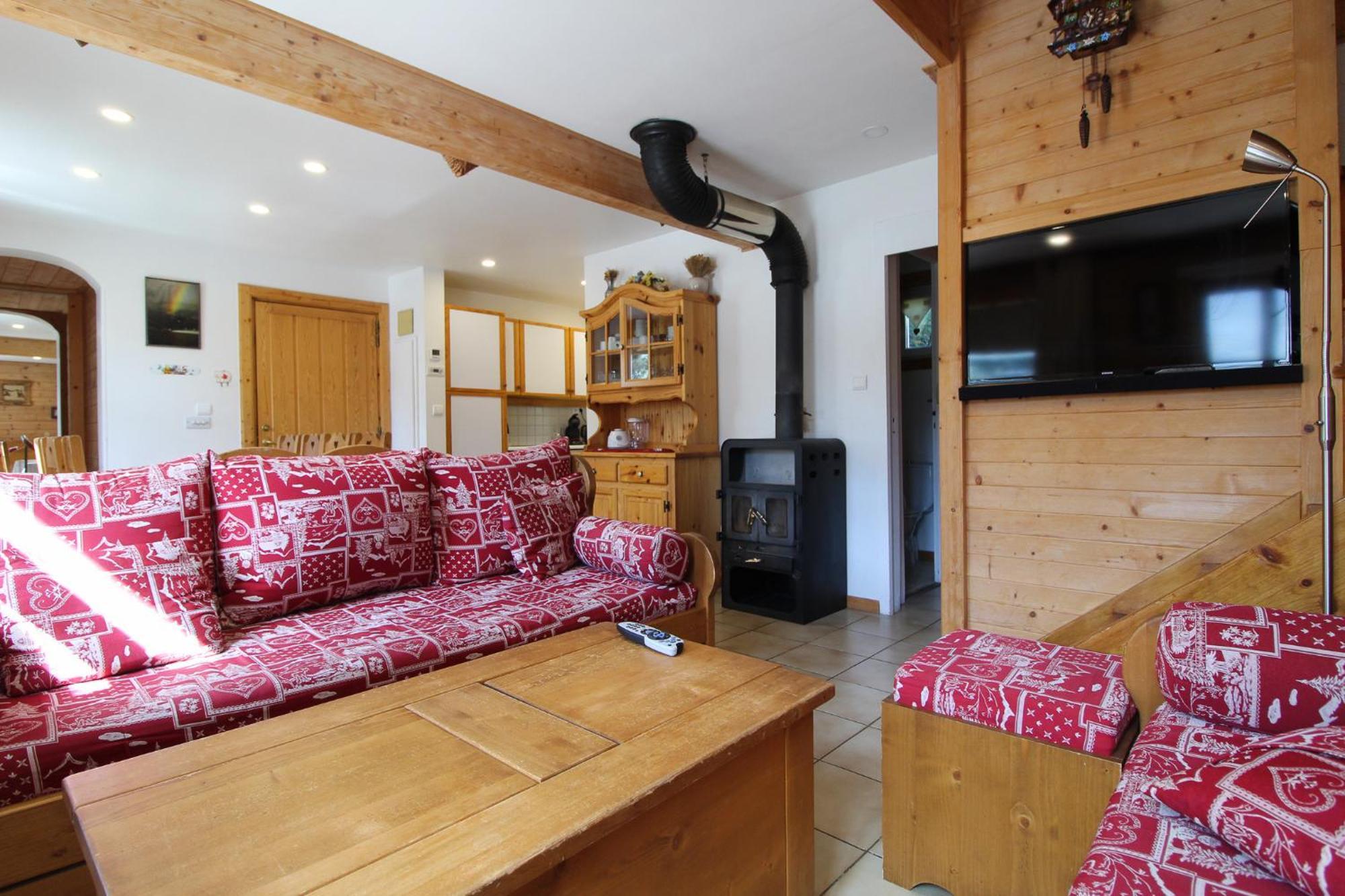 Charming 4-Bed Chalet, Mountain Views, Double Garage, Ev Point Vila Flaine Exterior foto